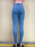 SC Denim Mid-Waist Skinny Jeans Pants ORY-5174-1