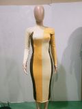 SC Sexy Full Sleeve Slim Long Dress BN-9297