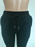 SC Solid Sports Thick Drawstring Casual Sweatpants BGN-205