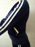 SC Casual Velvet Long Sleeve Zipper Two Piece Pants Set LSL-6475