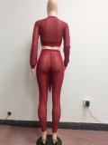 SC Sexy Perspective Long Sleeve 2 Piece Pants Set NYF-8079