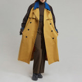 SC Casual Double-Breasted Belted Trench Coat GLF-10057