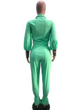 SC Casual Long Sleeve One Piece Jumpsuit Without Belt DMF-8095