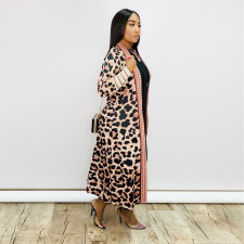 Casual Printed Full Sleeve Long Cloak ME-Q702