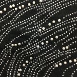 SC Sexy Hot Drilling Pearls Mesh Backless Club Dress BY-5330
