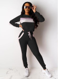 SC Casual Long Sleeve Two Piece Pants Set OMY-80073