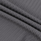 SC Solid Full Sleeve Long Cloak+Tank Top+Pants 3 Piece Sets FSXF-314