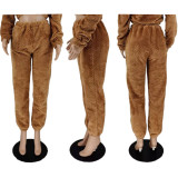 SC Winter Plush Thick Casual Pants APLF-5095-2