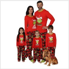 SC Christmas Clothes Family Matching Outfit Pajamas Sets YLDF-210819