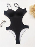 SC Solid Underwired Bikini One-Piece Swimsuit CASF-6264