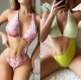 SC Sexy Hollow Out One-Piece Swimsuit CASF-6345