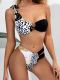 SC Sexy Printed One Shoulder Bikini 2 Piece Sets CASF-6093