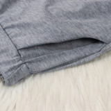 SC Solid Pockets Calf-Length Stacked Pants NY-3011