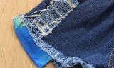 SC Kids Girl Tie Dye Top+Ripped Jeans Shorts 2 Piece Suits YKTZ-2207
