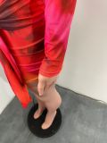 SC Sexy Mesh Bodysuit+Mini Skirt 2 Piece Sets NIK-279