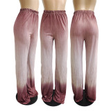 SC Gradient Print Fashion Casual Pants GDYF-6940