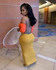 SC Sexy Backless Patchwork Slim Maxi Dress OD-8481