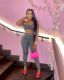 SC  Solid Tank Top And Pants Slim Two Piece Sets FENF-214