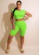 SC Solid Sexy Two Piece Shorts Set YD-8567