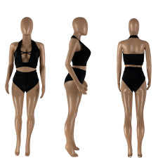 SC Sexy Halter Triangle Bikini 2 Piece Sets NYMF-263