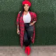 SC Casual Leopard Plaid Print Spliced Outwear WMEF-20788