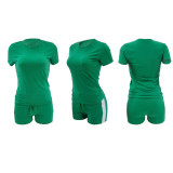 SC Casual Sports T Shirt And Shorts 2 Piece Sets YNB-7158