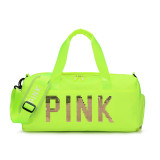 SC PINK Letter Travel Sports Storage Bag GBRF-135