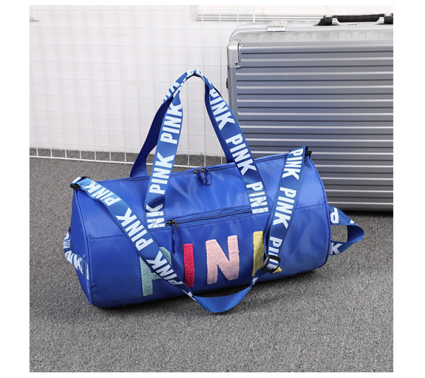 SC PINK Letter Travel Sports Waterproof Storage Bag GBRF-151