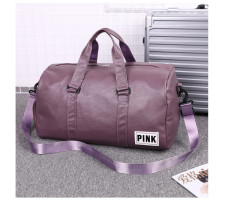 SC PINK Leater PU Leather Travel Fitness Storage Bag GBRF-156