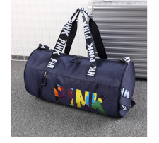 SC Pink Letter Graffiti Sports Travel Storage Bag GBRF-149Graffiti