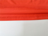 SC Plus Size Solid Tank Top+Ruched Split Skirt 2 Piece Sets ME-6108