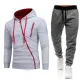 SC Men's Outdoor Casual Zip Sports Sweatshirt Sets FLZH-W01-ZK75