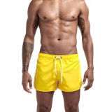 SC Men's Fashion Beach Solid Color Shorts FLZH-ZK39