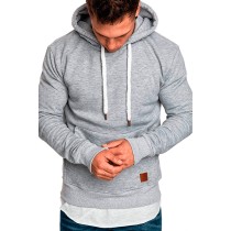 SC Men's Solid Color Outdoor Fitness Casual Sports Sweatshirts FLZH-ZW52