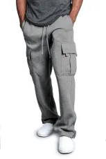 SC Men Loose Solid Color Casual Pants FLZH-ZK25