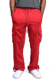 SC Men Loose Solid Color Casual Pants FLZH-ZK25