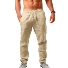 SC Men Solid Color Simple Casual Pants FLZH-ZK61