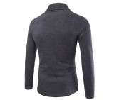 SC Men's Fashion Slim Knit Sweater Coat FLZH-G513