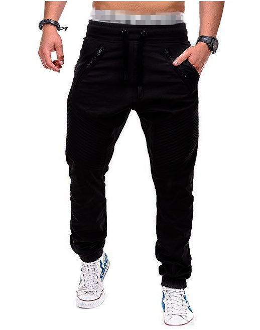 SC Men's Tether Double Zipper Casual Pants FLZH-8812