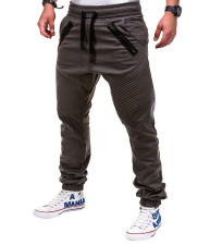 SC Men's Tether Double Zipper Casual Pants FLZH-8812