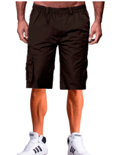 SC Men's Casual Outdoor Fitness Pocket Loose Straight Shorts FLZH-ZK80