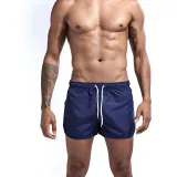 SC Men's Fashion Beach Solid Color Shorts FLZH-ZK39