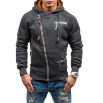 SC Men Fashion Side Zipper Hooded Sweatshirts FLZH-ZW75