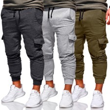 SC Men Fashion Tethered Multi-Pocket Pants FLZH-ZK16
