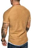 SC Men Solid Fashion Short Sleeve T-Shirts FLZH-ZT106