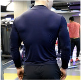 SC Men's Fitness Sports Training Fashion Long Sleeve Top FLZH-ZT152