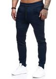 SC Men Slim Stripe Design Casual Pants FLZH-ZK19