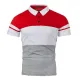 SC Men's Casual Fashion Short Sleeve Colorblock POLO FLZH-ZT131