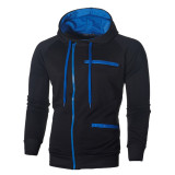 SC Men's Sports Casual Zipper Hooded Coats FLZH-ZW63
