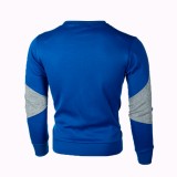 SC Men Color Block Long Sleeve Sweatshirt FLZH-ZW97